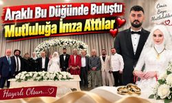 Araklı’nın Tanınmış Ailesinin Mutlu Günü: Bayram Osman Dünyaevine Girdi