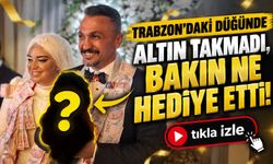 Trabzon'daki Düğünde Bu Kez Takı Yerine Köpek Geldi: Gelin ve Damat Şaşkına Döndü