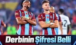 Trabzonspor’da Galatasaray derbisinin planı belli oldu: Kilit orta saha