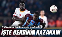 Trabzonspor Galatasaray zaferiyle kara bulutları dağıttı: Her şey bir gecede değişti