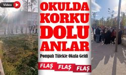 Okulda Korku Dolu Anlar; Öğrenci Pompalı Tüfekle Okula Geldi