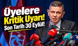 Trabzonspor Üyeleri Dikkat: Bu Tarihi Kaçıran Oy Hakkını Kaybedebilir