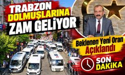 Trabzon’da Dolmuş Ücretleri Değişiyor mu? Beklenen Yeni Oran Açıklandı