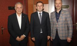 Trabzon Ticaret Borsası'nda Yeni Döneme Önemli Ziyaret! İki Kurum Müdürü Başkanlarla Buluştu!
