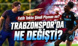 Fatih Tekke Şimdi Pişman Mı? Trabzonspor'da Thomas Reis'in Yaptığı Değişiklik Dikkat Çekti