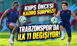 Trabzonspor'da KuPS Maçı Öncesi Sürpriz! Mendy Ve Bouchouari'ye Avrupa Fırsatı