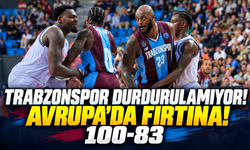 Trabzonspor Basketbol Avrupa'da Durdurulamıyor! Sabah BC Karşısında 100 Sayılık Gövde Gösterisi
