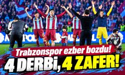 Trabzonspor Derbilerde Tarihi Dönüşe İmza Attı! Fenerbahçe Ve Beşiktaş'ı Geride Bıraktı