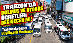 Trabzon'da Dolmuş Ve Otobüs Ücretleri Değişecek mi?; Trabzon'da gözler büyükşehir meclisinde