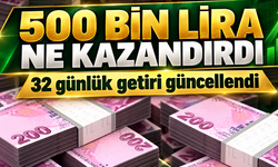 500 Bin Liranın 32 Günlük Getirisi: Bankalar Arasında Fark Büyüdü