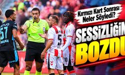 Trabzonspor'da Melih Kabasakal Sessizliğini Bozdu! Samsunspor Maçındaki Kırmızı Kart İçin Özür Diledi