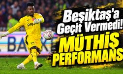 Trabzonspor'da Andre Onana Beşiktaş'a Duvar Ördü: Nwaiwu da Savunmada Geçit Vermedi!
