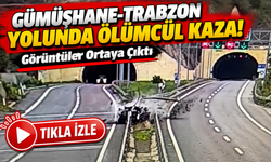 Gümüşhane-Trabzon Yolunda Ölümcül Kaza! Görüntüler Ortaya Çıktı
