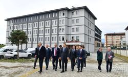 Trabzon Valisi Şahin Araklı'da! Eğitim Yatırımları İncelendi