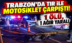 Trabzon'da Ölümcül Çarpışma! Bir Kişi Öldü, Bir Kişi Ağır Yaralandı