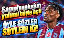 Trabzonspor'da Nwaiwu'dan Şampiyonluk Mesajı! Beşiktaş Maçı Sonrası Açıkladı
