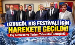 Uzungöl Kış Festivali İçin Harekete Geçildi!; Kış Festivali ve Turizm Yatırımları Görüşüldü