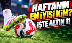 Süper Lig'de Haftanın 11'i Açıklandı! Trabzonspor Damga Vurdu