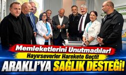 Trabzon Araklı'da Sağlık İçin Büyük Adım! Çebi Ailesinden Bayram Halil Devlet Hastanesi'ne Destek
