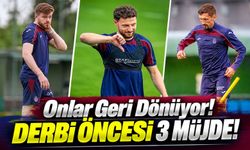 Trabzonspor'da Beşiktaş Derbisi Öncesi Üç Müjde Birden! Batagov, Savic ve Mustafa'dan Haber Var