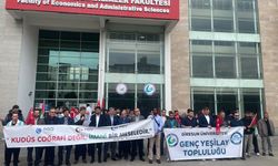 Trabzon ve Giresun'da Öğrencilerden Gazze İçin Ortak Ses!