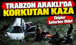 Trabzon Araklı'da Korkutan Kaza: Ekipler Seferber Oldu!