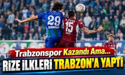 Trabzonspor Rizespor'u Devirdi Ama O Detaylar Dikkat Çekti! Galibiyet Her Şeyi Unutturmadı