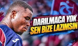 Trabzonspor'da Paul Onuachu İçin Kritik Bekleyiş! Taraftardan Babayiğit Golcüye Duygusal Mesaj