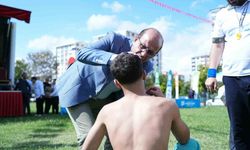 Başkan İlhan Geçit'ten sakatlanan güreşçiye ilk müdahale