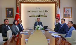 Bayburt'ta sosyal yardımlaşma faaliyetleri değerlendirildi