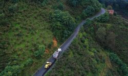 Ordu'da 25 yıllık yol sorunu çözülüyor
