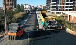Ordu'da sıcak asfalt çalışmaları sürüyor