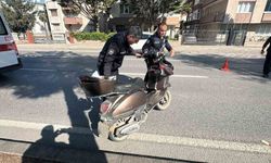 Otomobil ile motosiklet çarpıştı: 1 yaralı