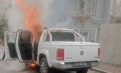 Yangına müdahale ederken patlama oldu