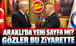 Araklı'da Günlerdir Konuşulan Tartışmanın Ardından Sürpriz Buluşma! Başkan Çebi ve Gazi Murat Azgın Bir Arada!