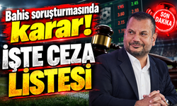 Trabzonspor'da Bahis Soruşturmasında Karar Çıktı! Ertuğrul Doğan'a 45 Gün Ceza