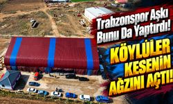 Trabzonspor Sevdası Aksaray'da Sınır Tanımadı: Köylüler Tam 6,9 Milyon TL'lik Tesis Yaptı!