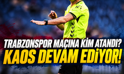 Trabzonspor'un Samsunspor Maçı Hakemi Belli Oldu! Anthony Taylor'dan İlk Atama