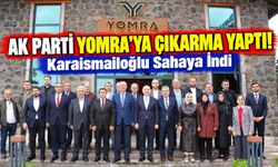 AK Parti Yomra'ya Çıkarma Yaptı! Karaismailoğlu Sahaya İndi