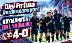 Trabzonspor Kadın Futbol Takımı Haymanaspor'u Dağıttı: Jae Eun Song'dan İki Gol!