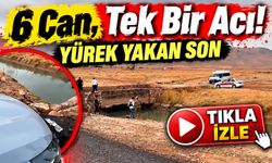 Mardin'de Kahreden Kaza! 4'ü Çocuk 6 Kişi Yan Yana Toprağa Verildi