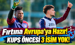 Trabzonspor'da KuPS Kuopio Maçı Öncesi Kritik Gelişme! Üç İsim Kadroda Yok