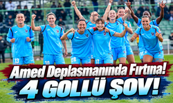 Trabzonspor Kadın Futbol Takımı'ndan Amed Deplasmanında Gol Şov! Yıldız İsim Parladı