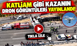 Manisa’daki Feci Kazanın Dron Görüntüleri Ortaya Çıktı: 11 Ölü, 27 Yaralı