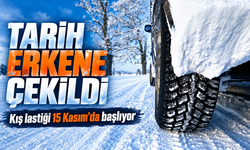 Kış Lastiği Zorunluluğu Erkene Çekildi: Yeni Tarih 15 Kasım