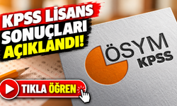 KPSS Lisans Sonuçları Açıklandı: Adaylar Sonuçlarını Öğrenebiliyor