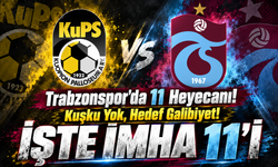 Trabzonspor'un KuPS Maçında ilk 11'i Ortaya Çıktı! Thomas Reis Kimlere Şans Verecek?