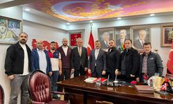 MHP Trabzon İl Başkanı Alper Hacısalihoğlu'na Akçaabatlı Minibüsçülerden Ziyaret!
