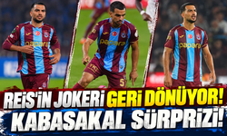 Trabzonspor'da Melih Kabasakal Sürprizi! Thomas Reis'in Jokeri Rizespor Maçında Geri Dönüyor