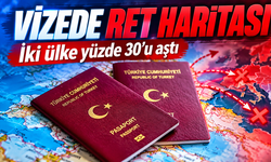 Schengen Vizesinde Ret Haritası: İki Ülke Yüzde 30’u Aştı